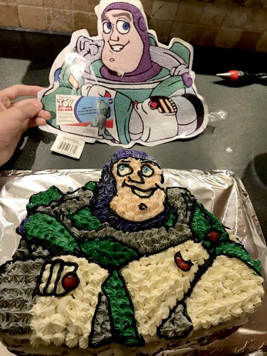 pastel de buzz lightyear 