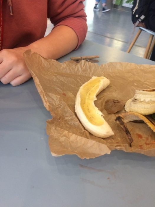 banana comida a cucharadas 