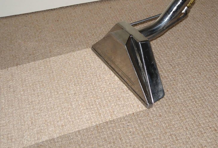 limpieza satisfactoria de alfombra