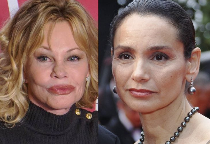 comparación entre Melanie Griffith y Gladys Portugues 