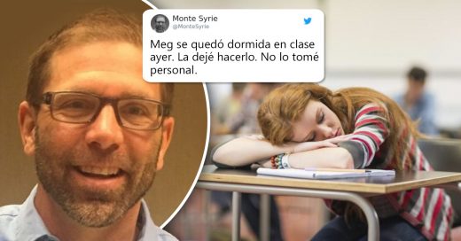 Cover Su alumna se quedó dormida en clase y así respondió él