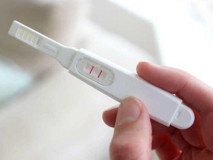 prueba de embarazo
