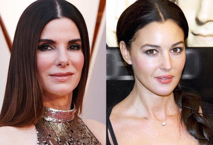 comparación entre Sandra Bullocj y Monica Bellucci