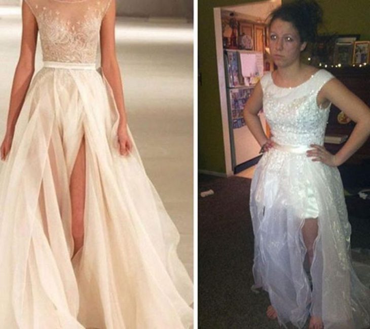 vestido de graduación expectativa vs realidad