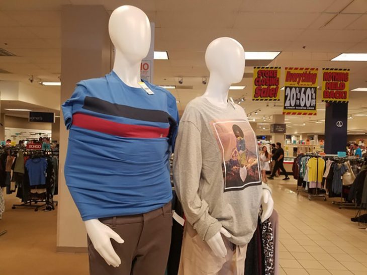 maniquís mal vestidos 