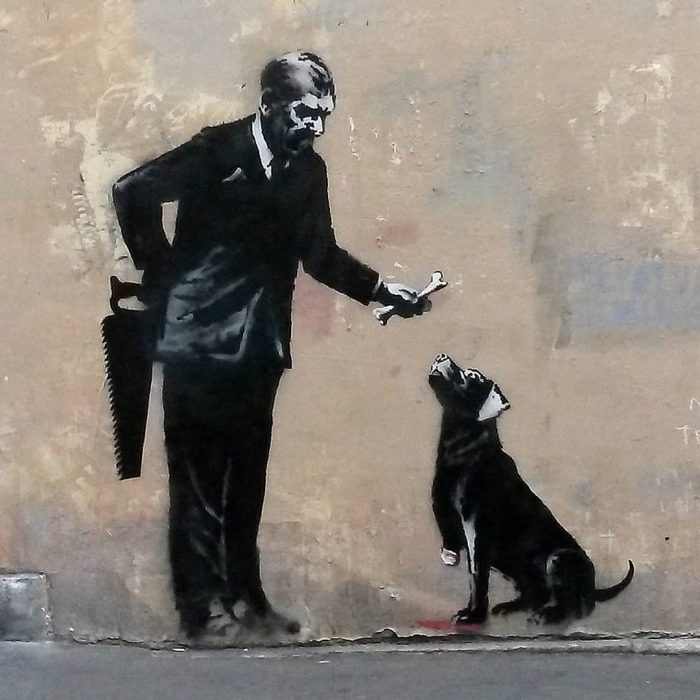 Obras de Bansky el artista callejero