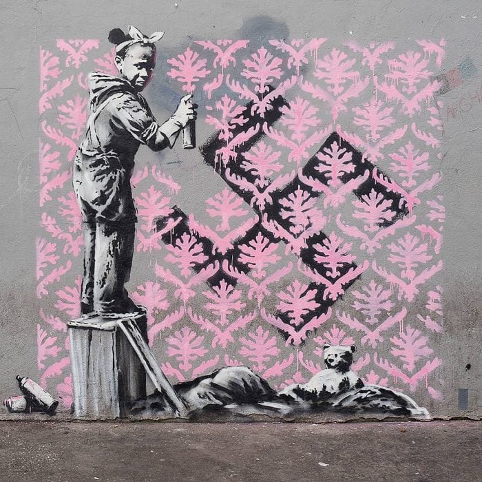 Obras de Bansky el artista callejero