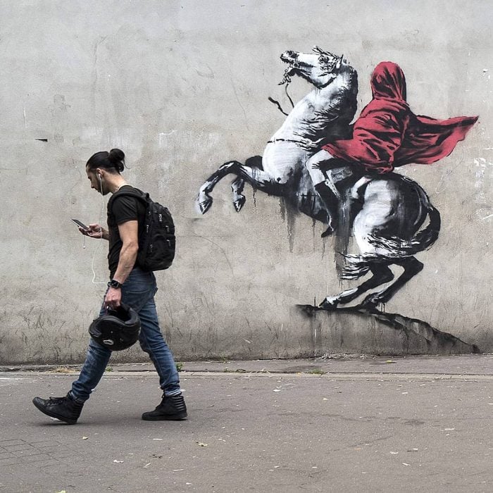 Obras de Bansky el artista callejero