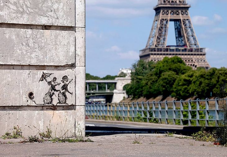 Obras de Bansky el artista callejero