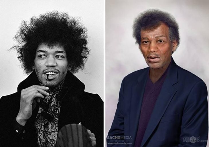 Jimi Hendrix si continuara vivo 