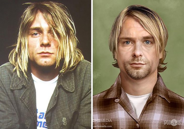 Kurt Cobain si fuera viejito 