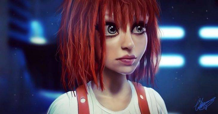 Leeloo estilo anime 