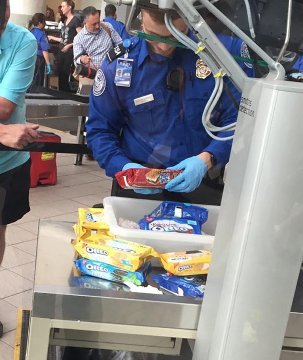 galletas oreo en aeropuerto 