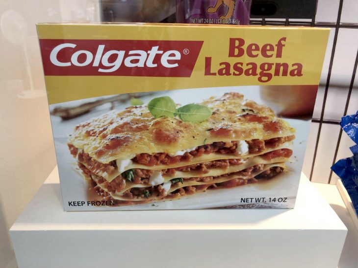 lasagna de colgate 