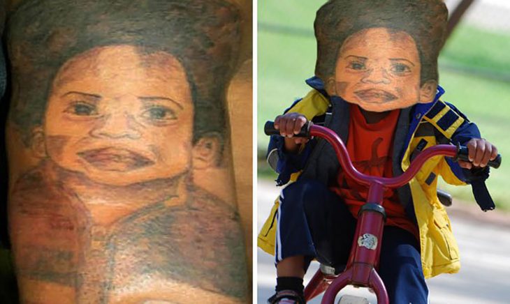 tatuaje de niño feo 