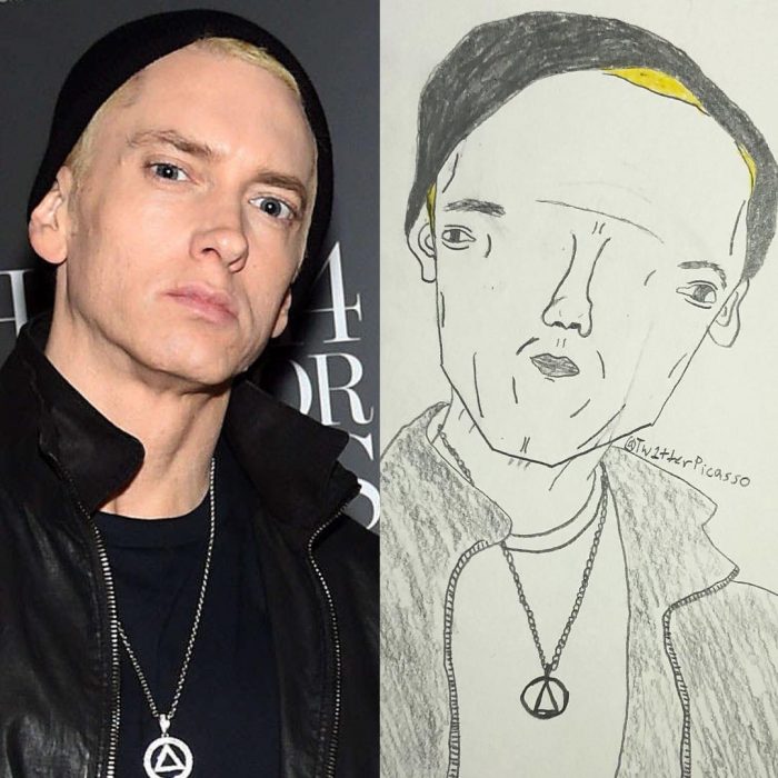 retrato feo de eminem 