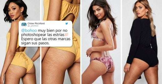 Cover Boohoo publica una imagen sin photoshopear las “imperfecciones” de la modelo