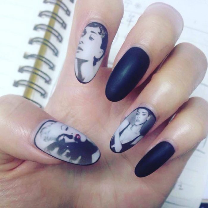 uñas de divas de la pantalla grande 