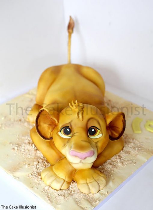 pastel de simba 