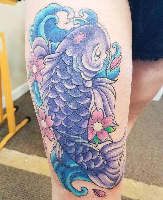 tatuajes peces koi