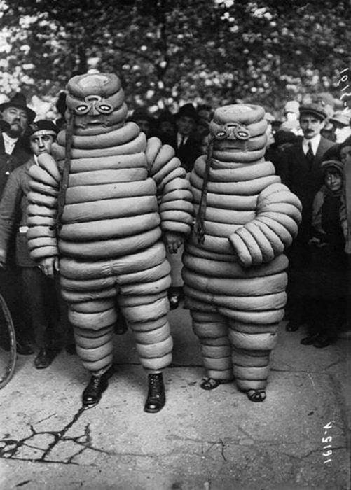 El original Hombre Michelin