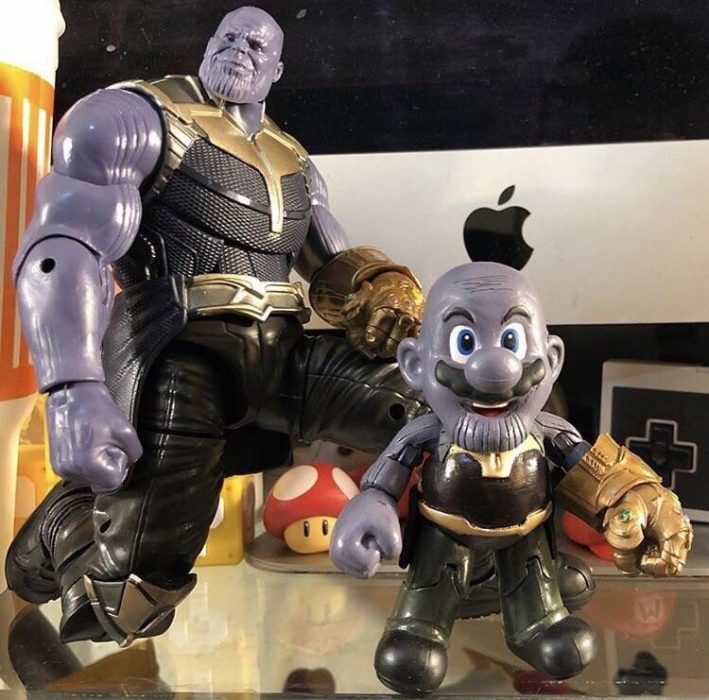 mario como thanos 