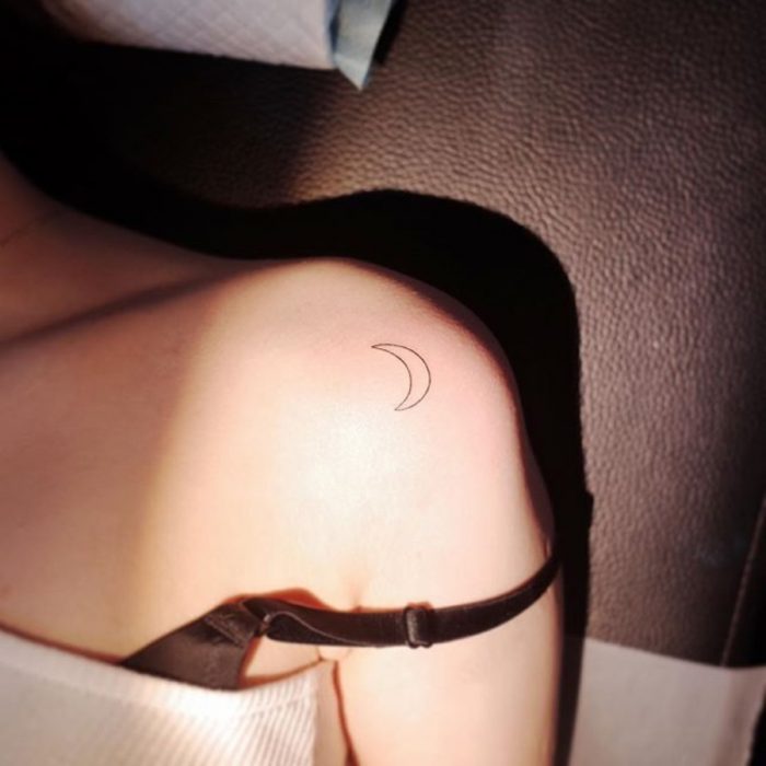 tatuaje de luna 