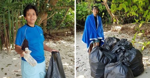 Cover Una princesa de Malasia celebra su cumpleaños recogiendo basura