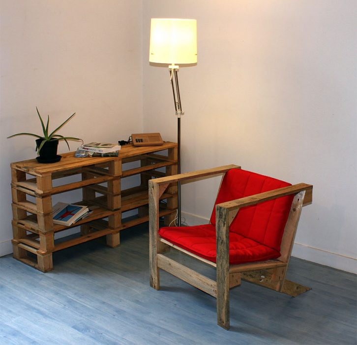 muebles hechos con tarimas