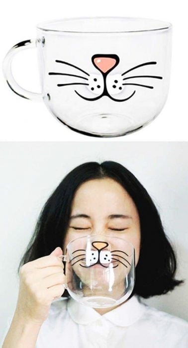 tazas para quienes aman a los gatos