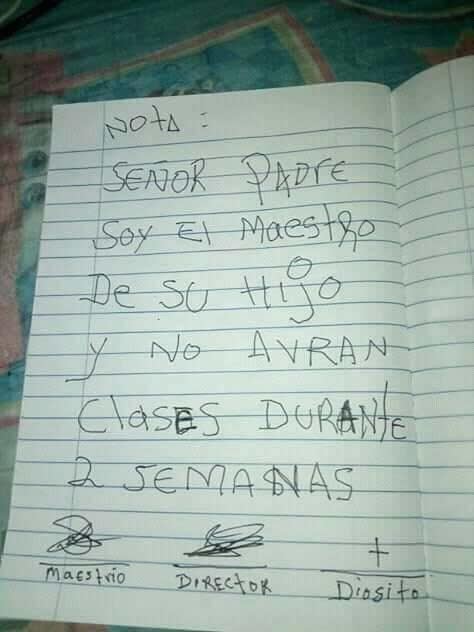 niños respuestas creativas estudiantes examen