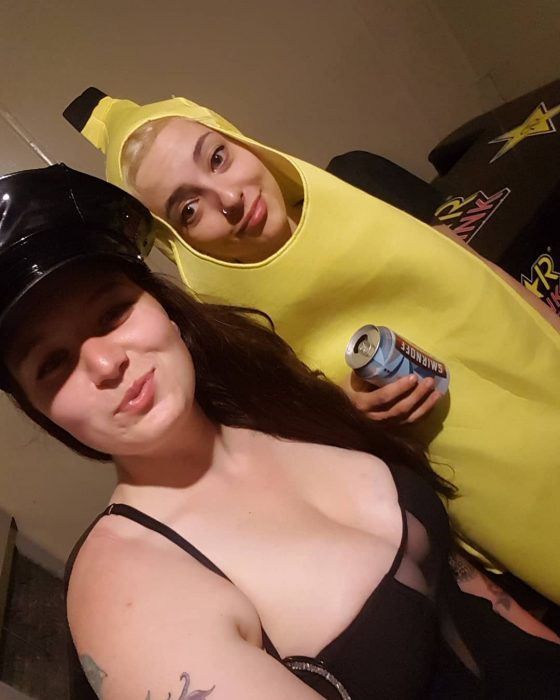 dos tipos de chicas en Halloween