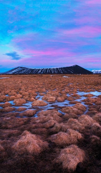 Crater Hverfjall, Islandia