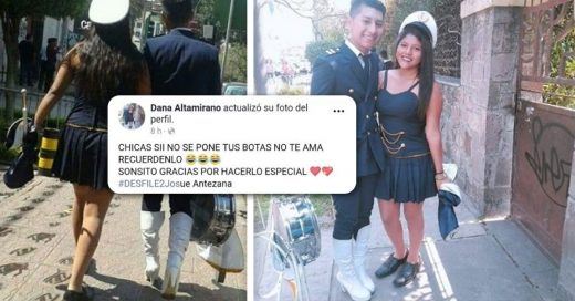 Cover Joven decide usar las botas de su novia para que ella descansara