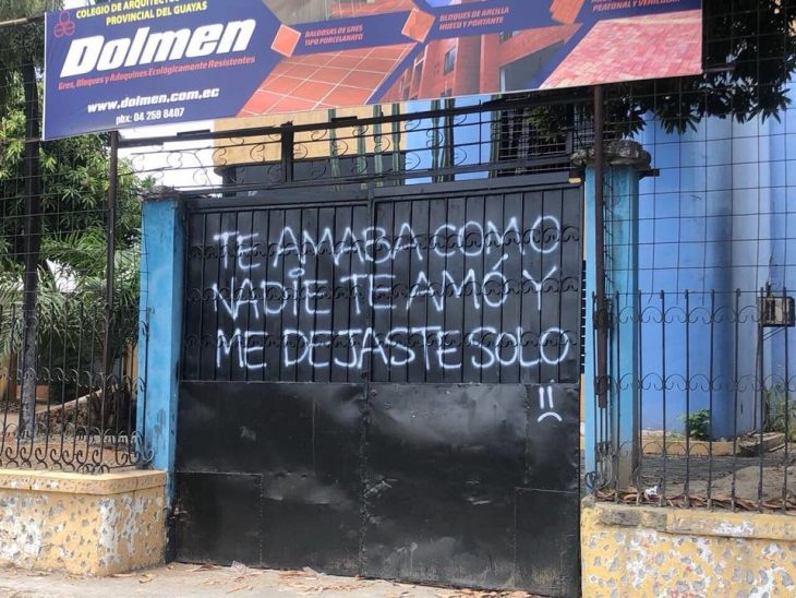 grafitti te amaba como a nadie 