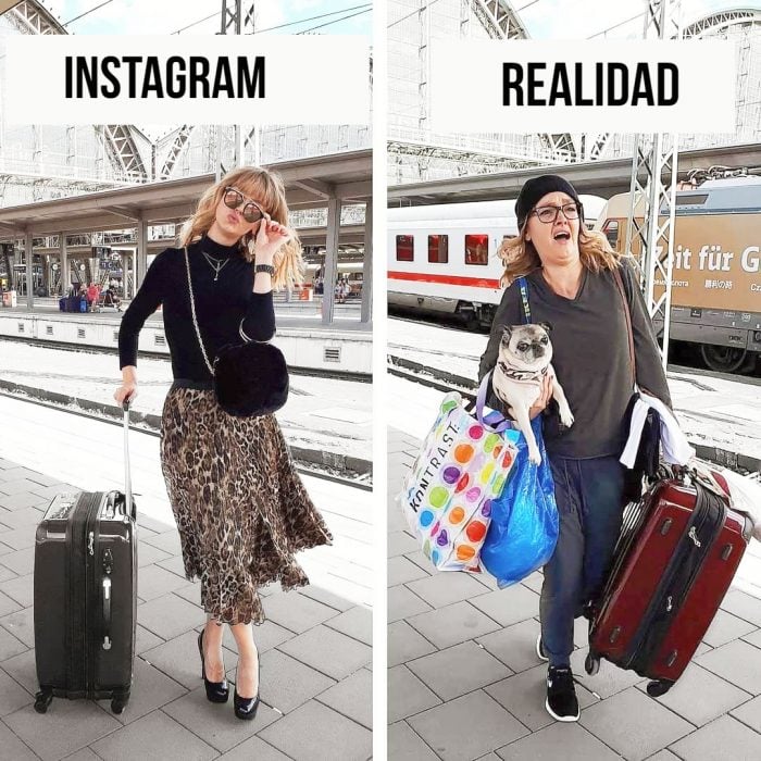 instagram vs. realidad