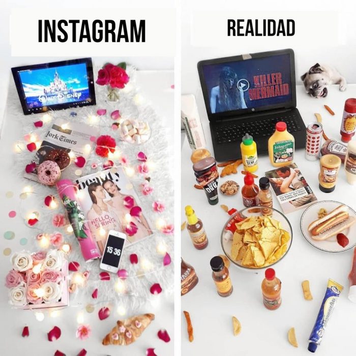 instagram vs. realidad