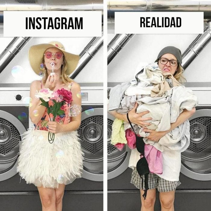 instagram vs. realidad