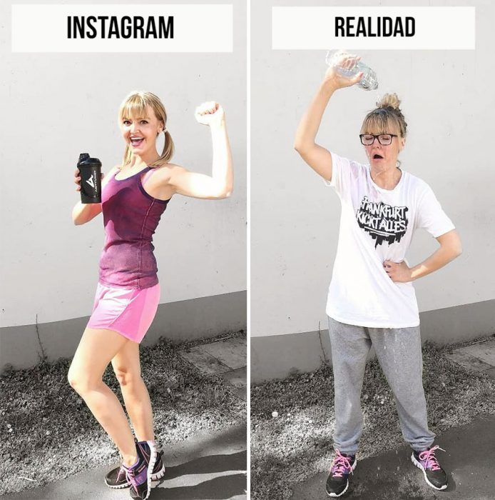 instagram vs. realidad