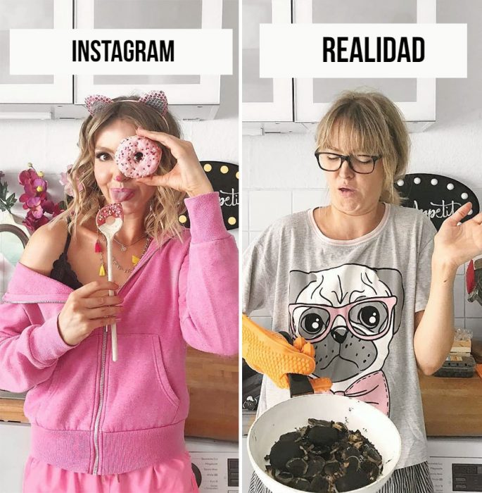 instagram vs. realidad