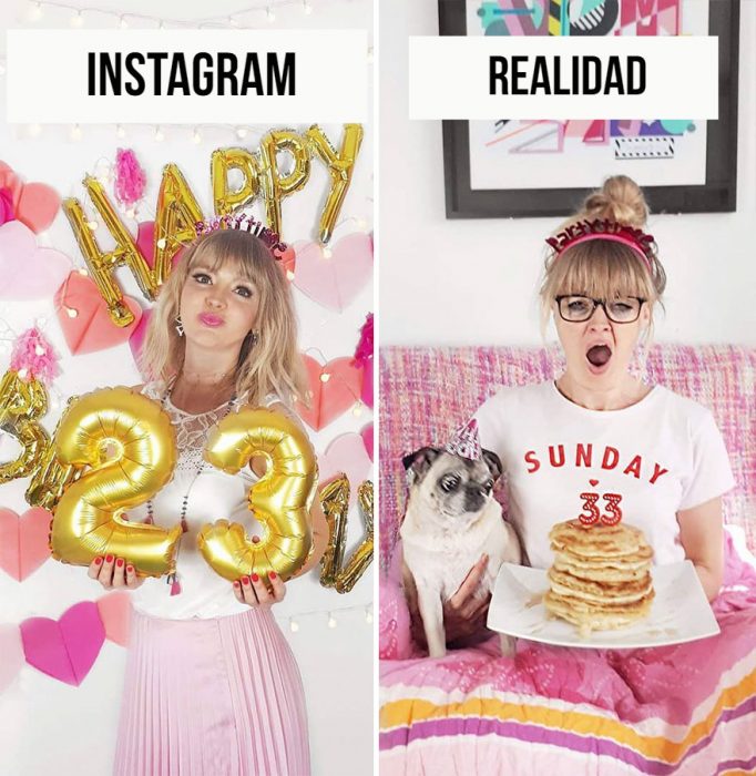 instagram vs. realidad