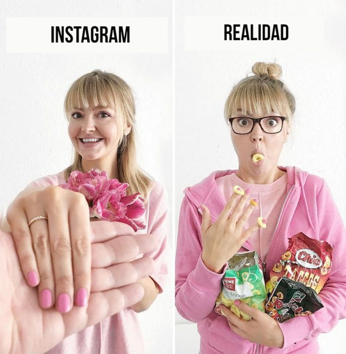 instagram vs. realidad