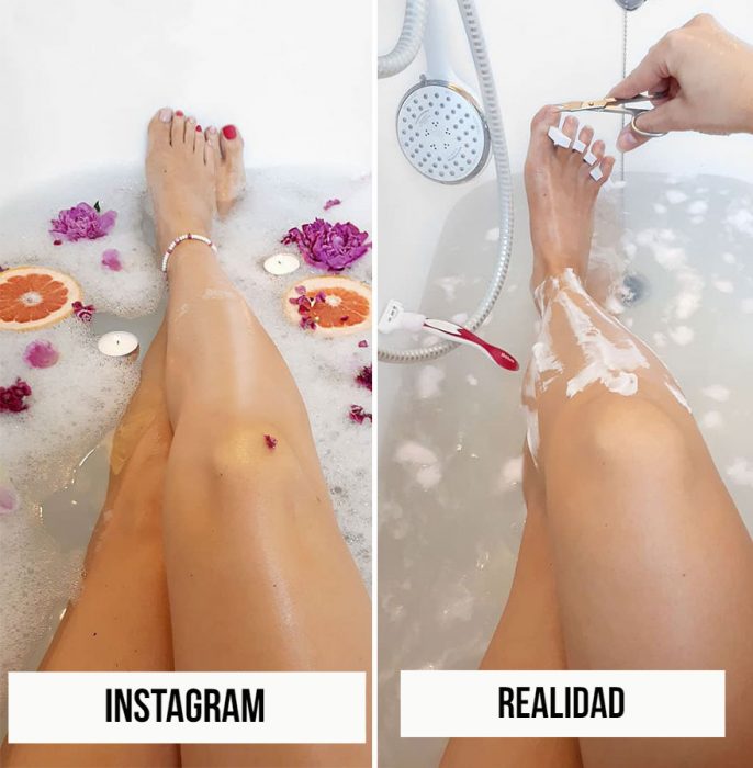 instagram vs. realidad