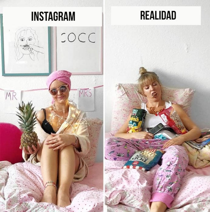 instagram vs. realidad