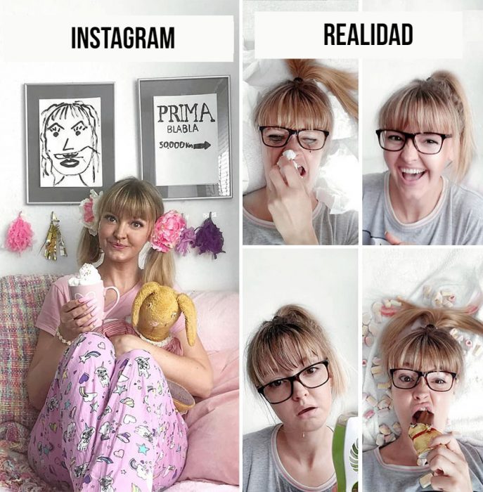 instagram vs. realidad