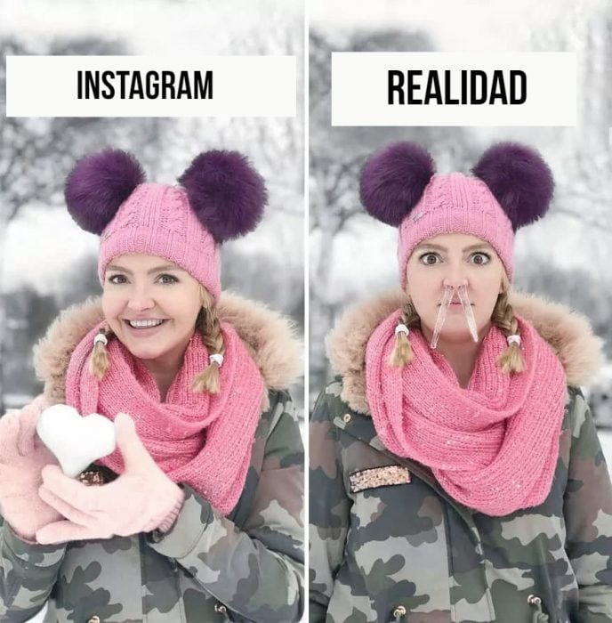 instagram vs. realidad