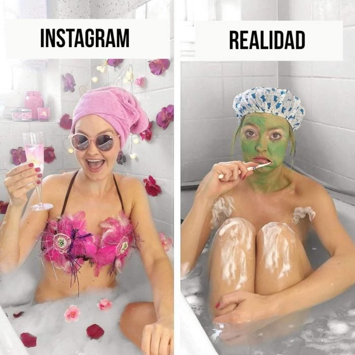 instagram vs. realidad