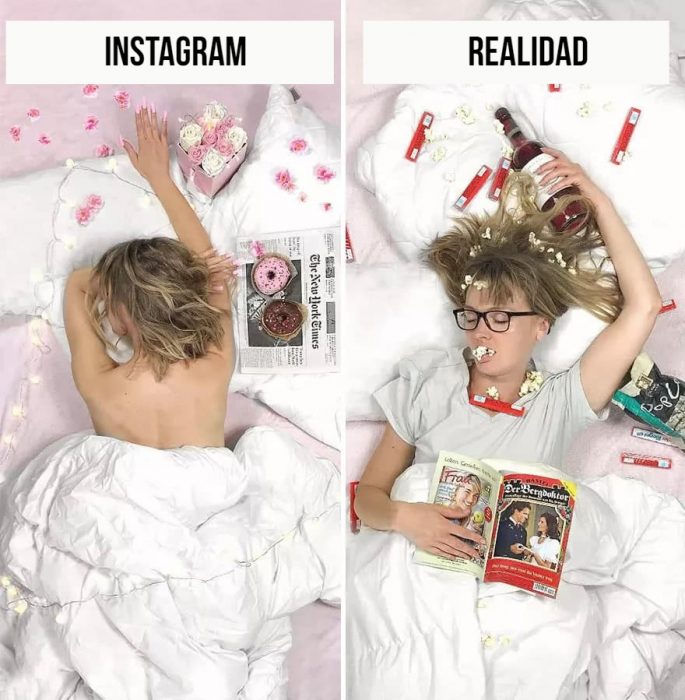 instagram vs. realidad