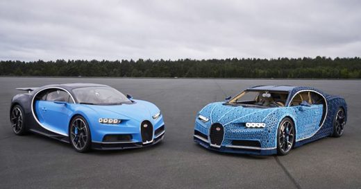 Cover LEGO construye un Bugatti Chiron