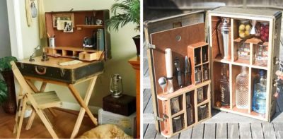 20 Ejemplos de muebles reutilizados que te inspirarán